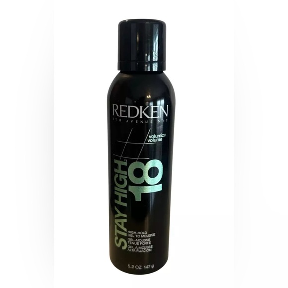 Redken Stay High 18 High Hold Gel to Mousse Hair Volume 5.2 oz New Discontinued - Picture 1 of 3
